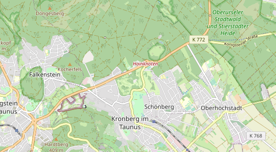 wedding venue on map