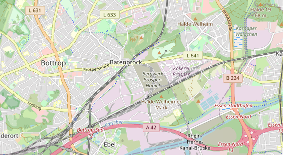 wedding venue on map