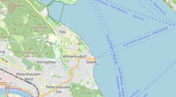 Hochzeitslocation auf Karte