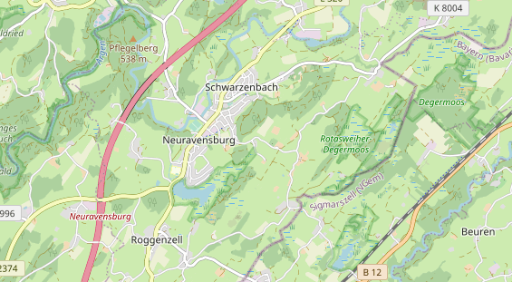 Trouwlocatie op kaart