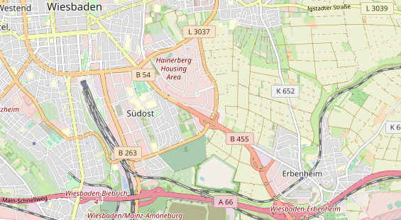 wedding venue on map