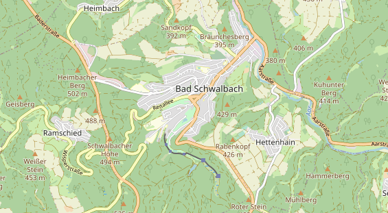 Trouwlocatie op kaart