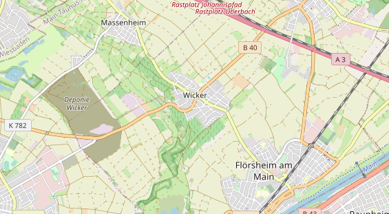 wedding venue on map