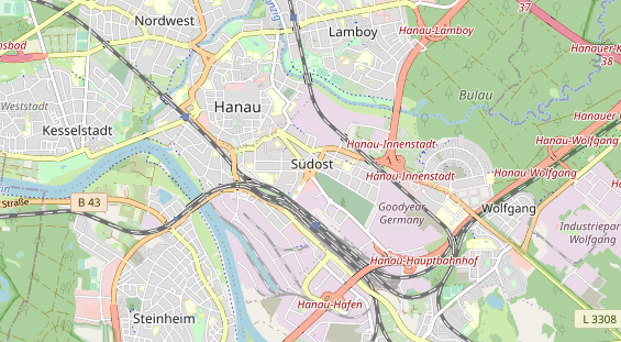 wedding venue on map