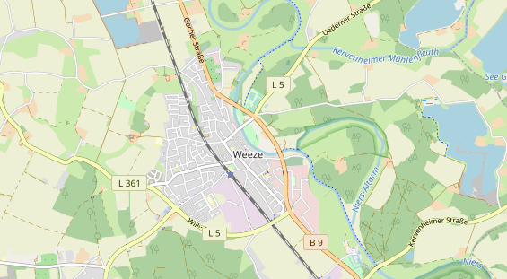 Trouwlocatie op kaart