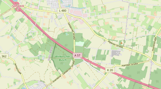 wedding venue on map