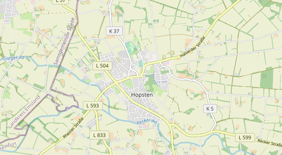 wedding venue on map