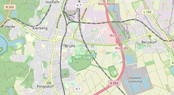 wedding venue on map