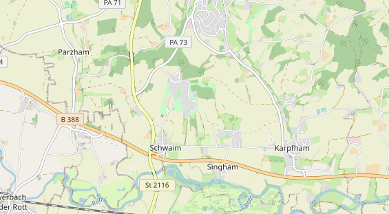 wedding venue on map