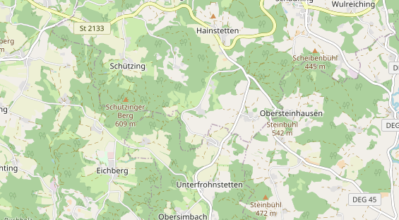 Hochzeitslocation auf Karte