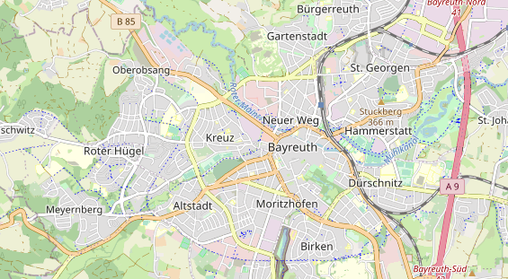 Lieu de mariage sur la carte