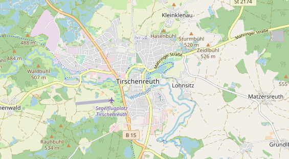 Hochzeitslocation auf Karte
