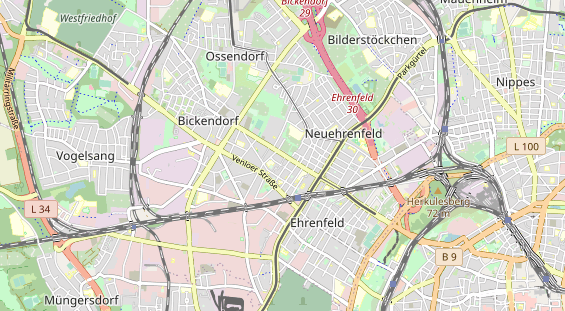 wedding venue on map