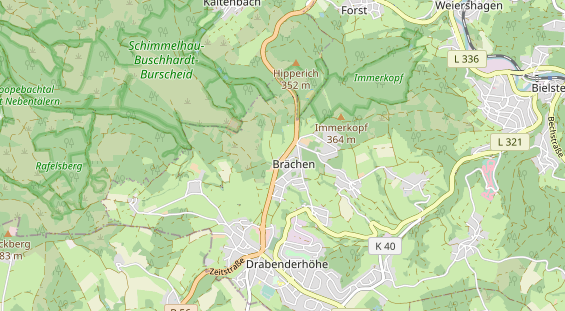 Trouwlocatie op kaart