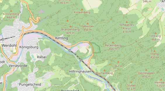 Hochzeitslocation auf Karte