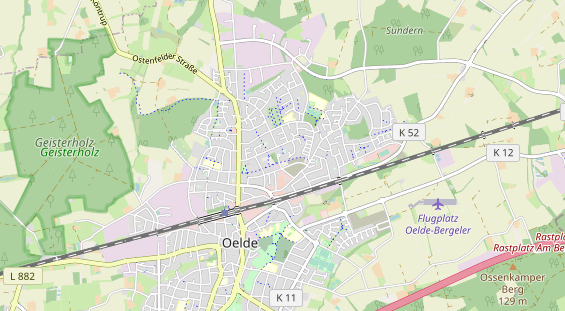 Trouwlocatie op kaart