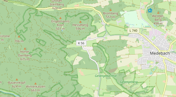Trouwlocatie op kaart