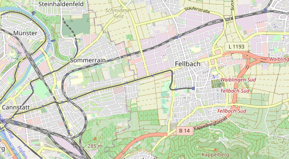 wedding venue on map