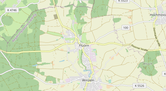Hochzeitslocation auf Karte