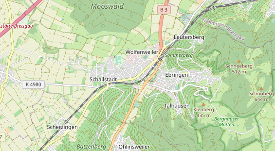 Hochzeitslocation auf Karte