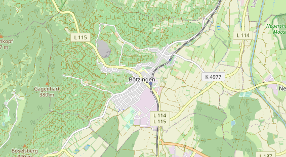 wedding venue on map