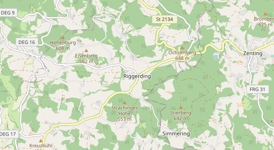 Lieu de mariage sur la carte