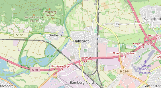 Hochzeitslocation auf Karte