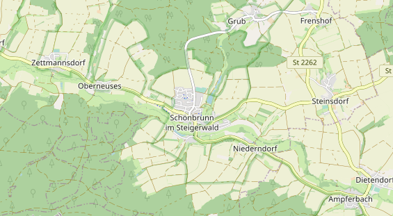 Hochzeitslocation auf Karte