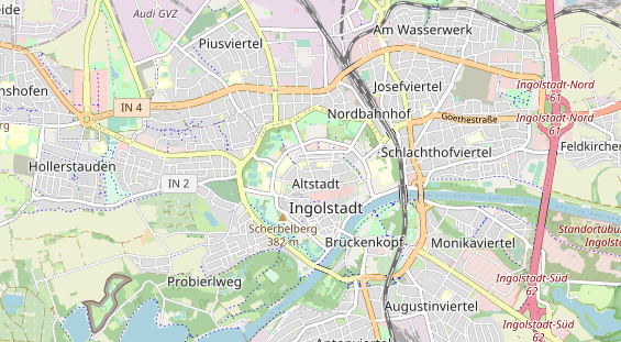 wedding venue on map
