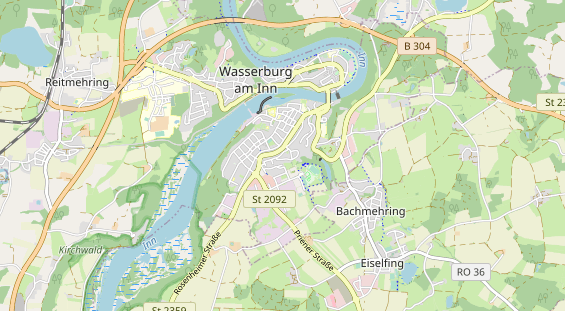 Hochzeitslocation auf Karte