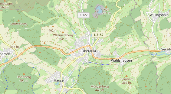Hochzeitslocation auf Karte