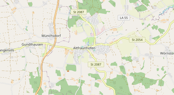wedding venue on map