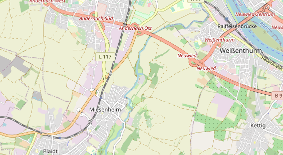 Hochzeitslocation auf Karte