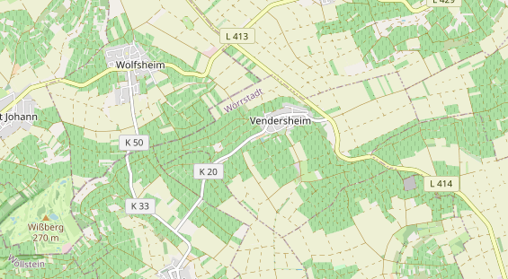 Hochzeitslocation auf Karte