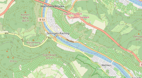 Hochzeitslocation auf Karte
