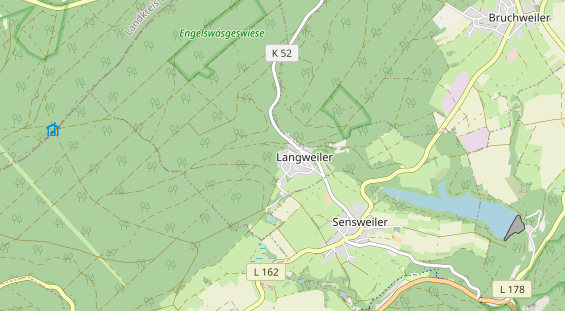 Hochzeitslocation auf Karte