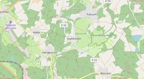 wedding venue on map