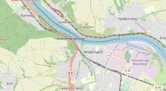 Lieu de mariage sur la carte