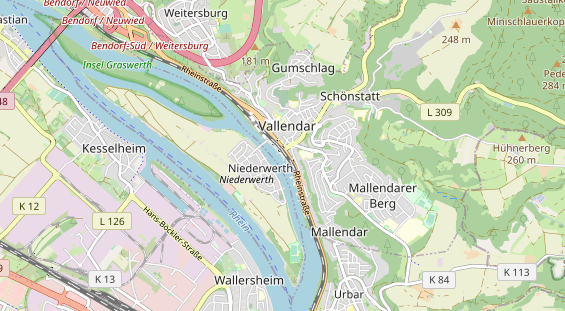 wedding venue on map