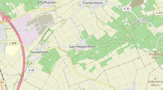 wedding venue on map