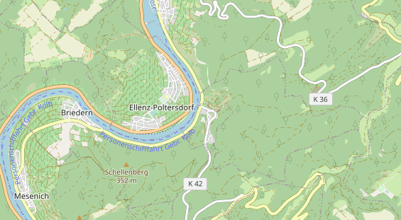 Lieu de mariage sur la carte