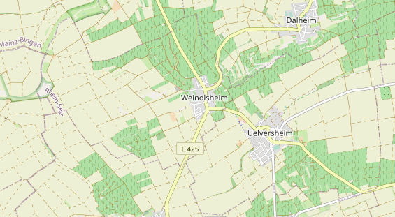 wedding venue on map