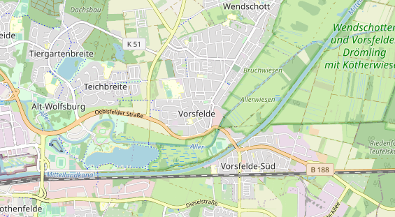 Trouwlocatie op kaart