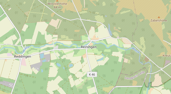 wedding venue on map