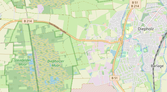Hochzeitslocation auf Karte