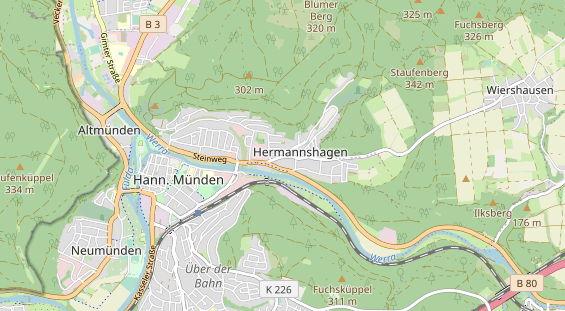 Trouwlocatie op kaart