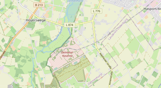 wedding venue on map