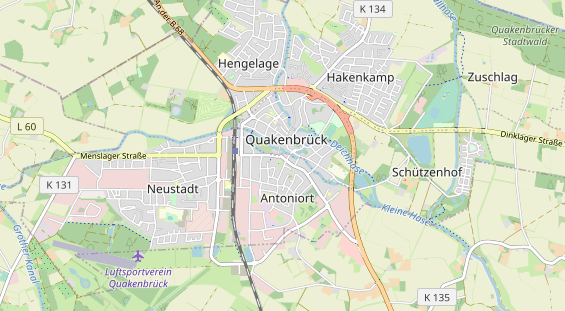 wedding venue on map