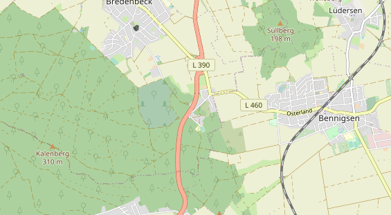 wedding venue on map