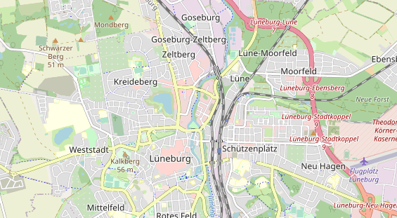 Hochzeitslocation auf Karte